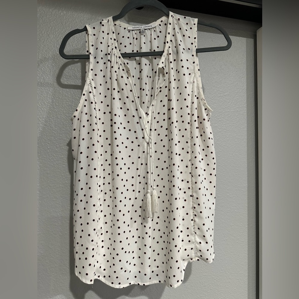 Collective Concepts Sleeveless Blouse Sixe XL